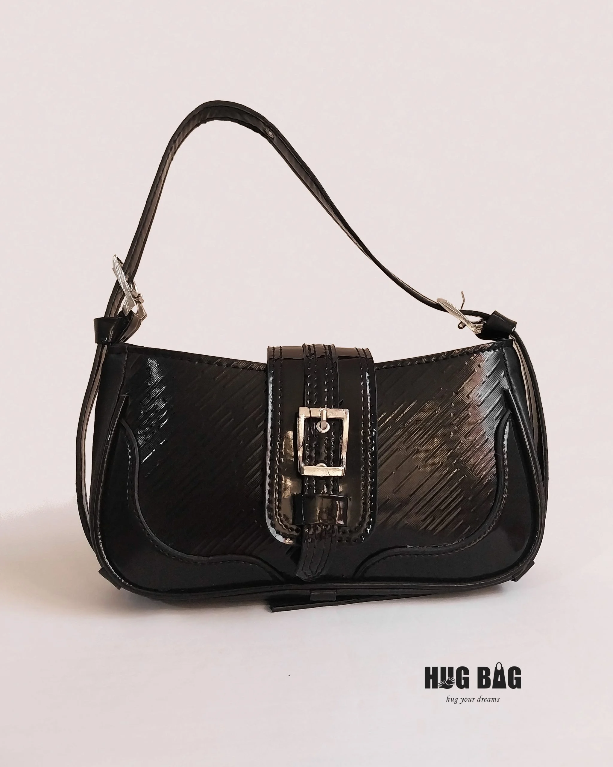 کیف کلاسیک؛ کیف چرم مشکی کلاسیک زنانه [کد 105]